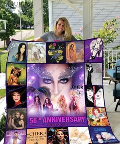 Cher 56th Anniversary Collection Quilt Bedding Set with Bed Set for Girls
