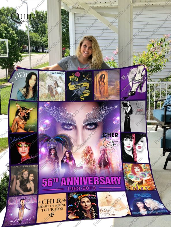 Cher 56th Anniversary Collection Quilt Bedding Set with Bed Set for Girls
