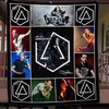 Chester Bennington Rock Quilt Bedding Set - Tribute Quilt Set to Late Rockstar