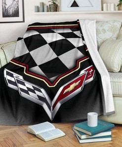 Chevrolet Corvette C7 Blanket with Sports Car Design