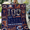 Chicago Bears Quilt Bedding Set DUP1 for Football Fans