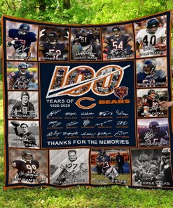 Chicago Bears Quilt Blanket LC7 for Football Fans