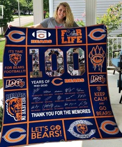 Chicago Bears TH0207 Quilt Bedding Set - Cheer on the Chicago Bears in style with this cozy quilt bedding set.