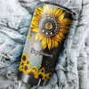 Chicago Blackhawks NHL Tumbler - Keep the Sunshine with this Sunflower Tumbler