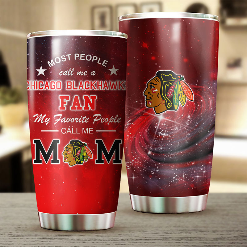 Chicago Blackhawks NHL Tumbler - Perfect Mom Tumbler for the Hockey Fan in Your Life - Image 2