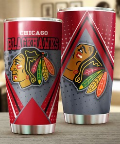 Chicago Blackhawks NHL Tumbler - Unique and Durable, Perfect for Every Fan