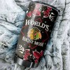 Chicago Blackhawks NHL Tumbler - World's Best Mom Tumbler