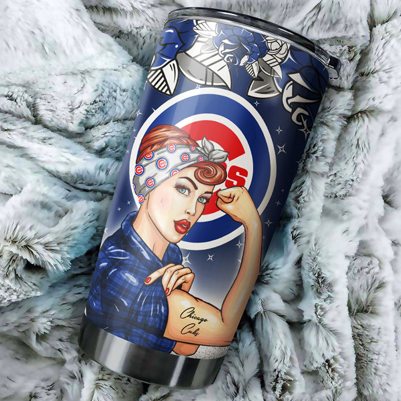 Chicago Cubs MLB Tumbler for Baseball Moms