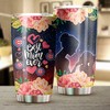 Chicago Cubs MLB Tumbler for Best Mom Ever with Cool Flower Design and MLB Logo