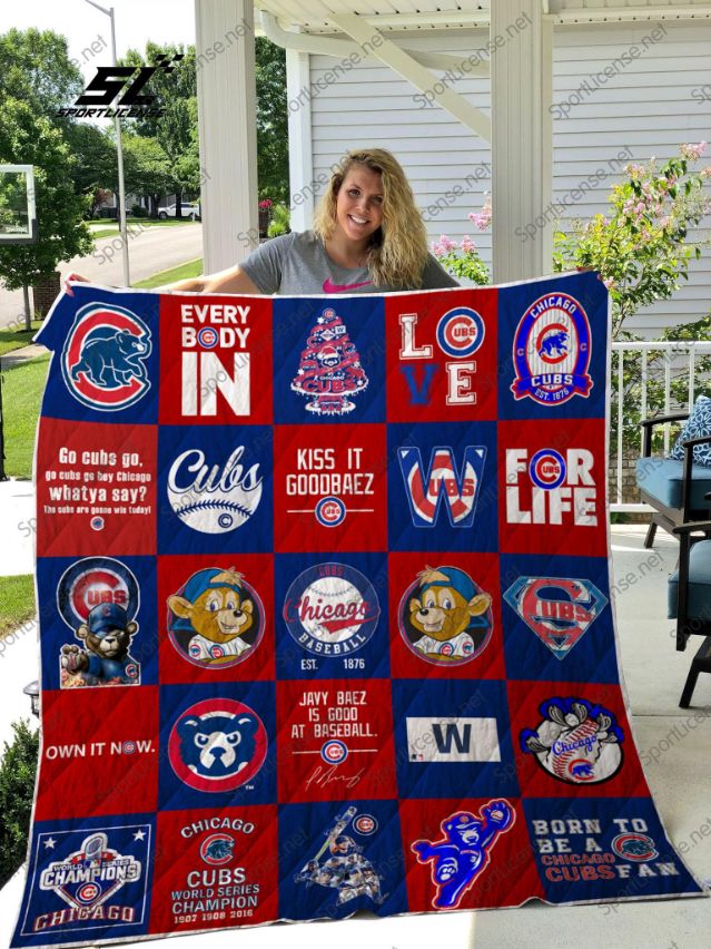 Chicago Cubs Quilt Bedding Set - A Perfect Gift for Any Fan