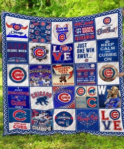 Chicago Cubs Quilt Blanket - A Must-Have for Cubs Fans