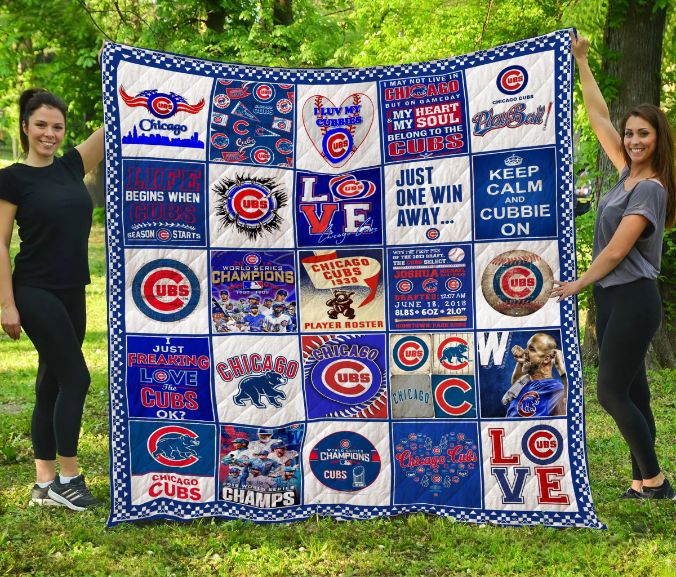 Chicago Cubs Quilt Blanket - A Must-Have for Cubs Fans