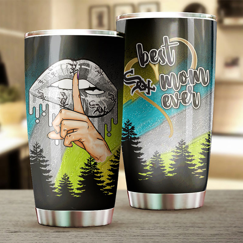 Chicago White Sox MLB Tumbler - Best Mom Ever Personalized Gift for Baseball-loving Moms - Image 2