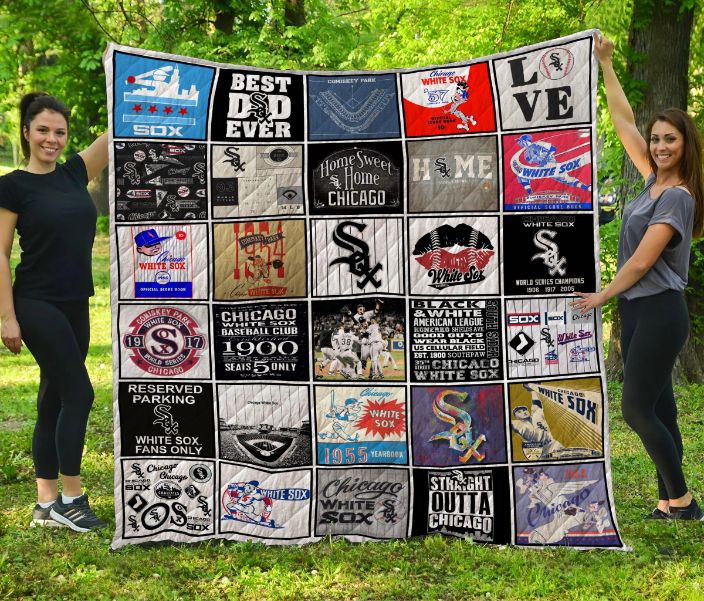 Chicago White Sox Quilt Bedding Set - Get Your Game On