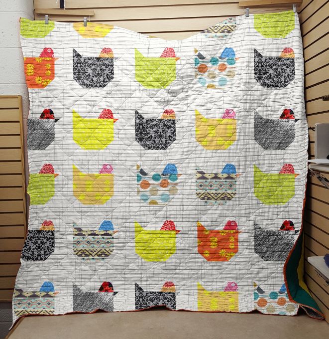 Chicken Collection Quilt Bedding Set for a Coordinated Look