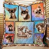 Chihuahua Collection Quilt Bedding Set for Dog Owners