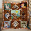 Chihuahua Love Quilt Blanket for a Cozy Night In with Your Pup