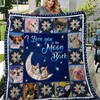 Chihuahua Moon Quilt Blanket for a Dreamy Night's Sleep