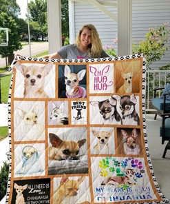 Chihuahua Quilt Bedding Set for a Coordinated Look