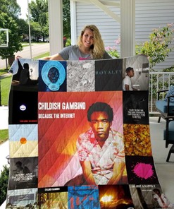 Childish Gambino Music Collection Quilt Bedding Set for Fans