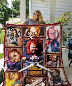 Childs Play Horror Movie Inspired Quilt Bedding Set