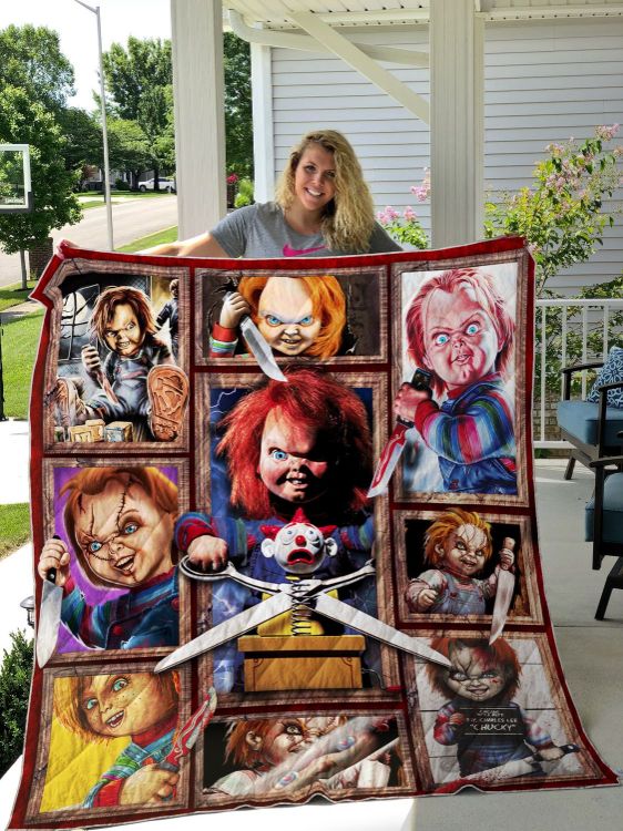Childs Play Horror Movie Inspired Quilt Bedding Set