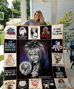 Chilly Down: Labyrinth Ver Love Collection Quilt Bedding Set - For Fans of the Cult Classic Movie, Labyrinth