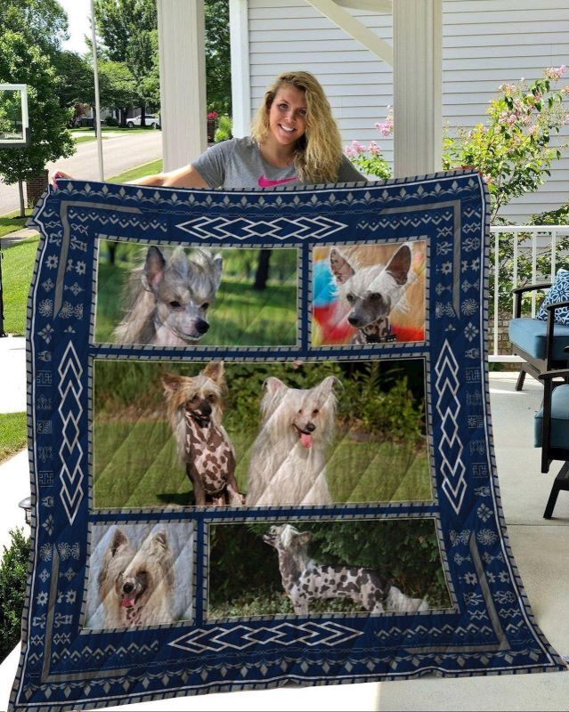 Chinese Crested Dog Quilt on Sale! for Dog Lovers
