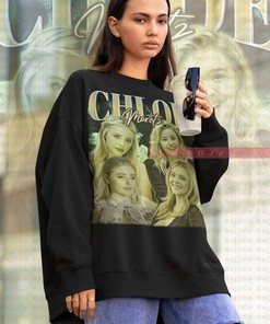Chloe Moretz Actress Retro 90s Fan Sweatshirt