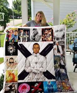 Chris Brown Quilt Bedding Set
