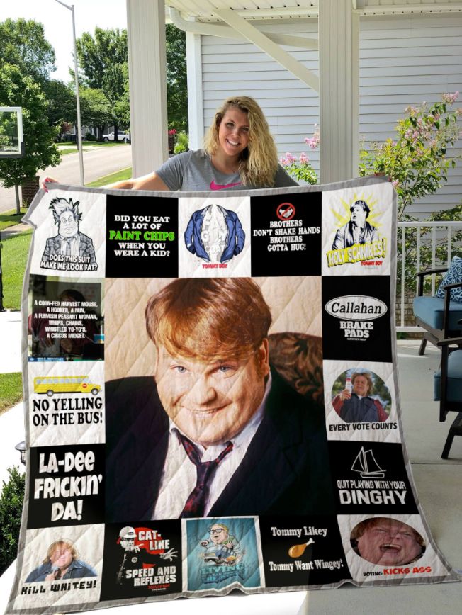 Chris Farley Every Vote Counts Quilt Blanket - Great Gifts for Comedy Fans