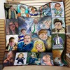 Chris Farley Tribute Collage Quilt Bedding Set with Quilt Blanket, Great Gifts for Fans