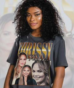 Chrissy Teigen Vintage Shirt - Homage Tshirt for Fans of the Model and John Legend's Wife