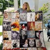 Christina Aguilera Albums Quilt Bedding Set For Girls, Perfect for Fans of Pop Music Diva