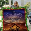 Christmas Begins With Christ Christmas Lo Quilt Blanket great for Girls Quilt Bedding Set