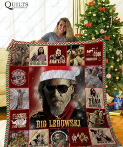 Christmas with The Big Lebowski Collected Quilt Bedding Set