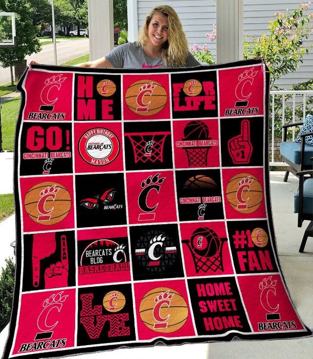 Cincinnati Bearcats Collection Quilt Bedding Set full size