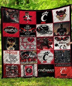Cincinnati Bearcats NCAA Quilt Blanket for True Fans