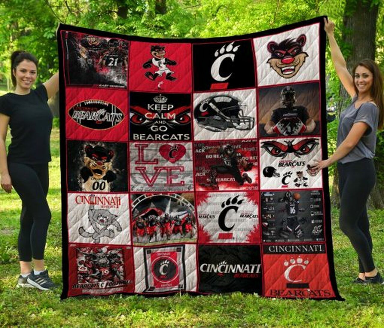 Cincinnati Bearcats NCAA Quilt Blanket for True Fans