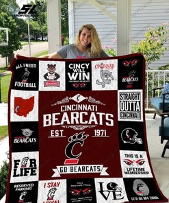 Cincinnati Bengals Collection Quilt Blanket - Perfect for Sports Fans