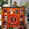 Cincinnati Bengals Quilt Bedding Set - Show your support for the Bengals with this cozy quilt bedding set.