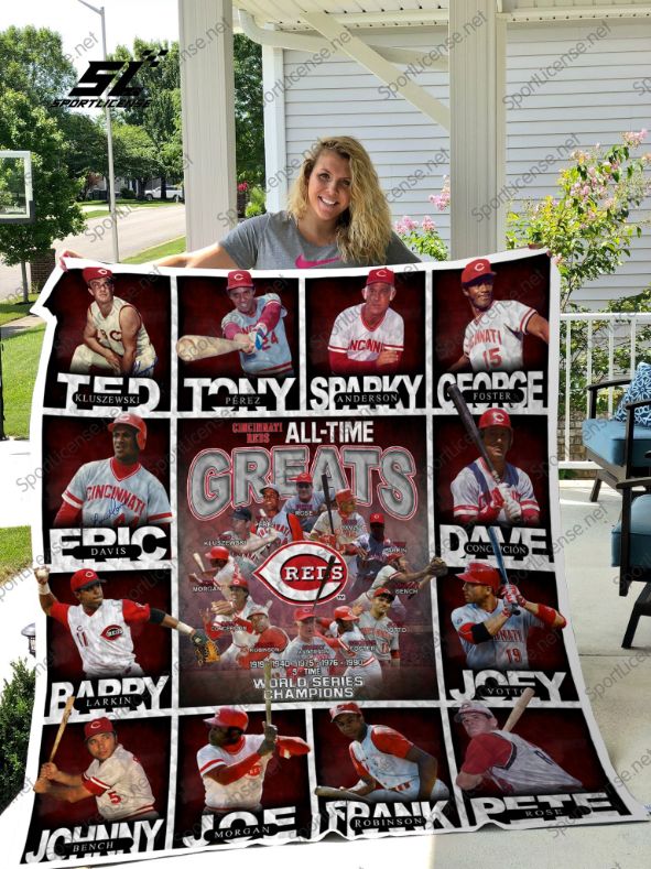 Cincinnati Reds Collected Quilt Bedding Set - Perfect for Fans of All Ages