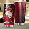 Cincinnati Reds MLB Tumbler with Cat Mom Personalization - Perfect for Cat-loving Baseball Fans