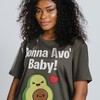 Cinco de Mayo Avocado and Cat Lover Tee: Funny Food Gift