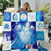 Cinderella (2015) Quilt Blanket for Fans of the Classic Fairy Tale
