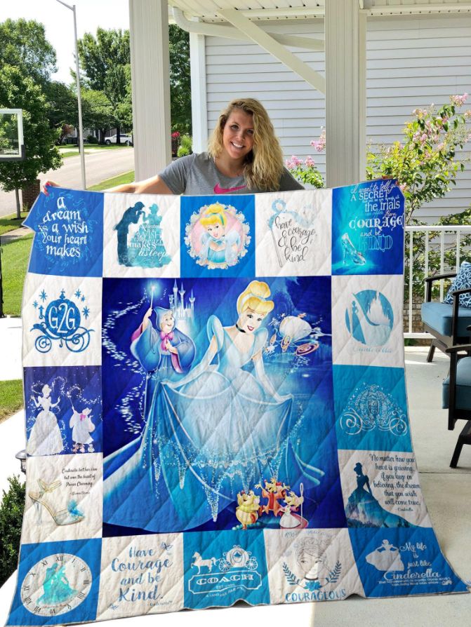 Cinderella (2015) Quilt Blanket for Fans of the Classic Fairy Tale