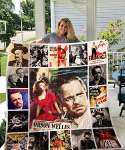 Citizen Kane Orson Welles Classic Movie Inspired Quilt Bedding Set