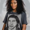 Classic Adam Driver Shirt | Vintage Homage Tee for Movie Fans | Featuring Ben Solo, Reylo and First Order Sith Quotes