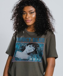 Classic Anime T-Shirt - Perfect Blue Homage Fan Shirt with Mima Kirigoe & Satoshi Kon Fan Design