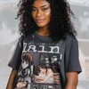 Classic Lain Iwakura Tshirt with Lain Brutalism Quote for Anime 90s Fans